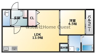 Faseciaサンドの物件間取画像